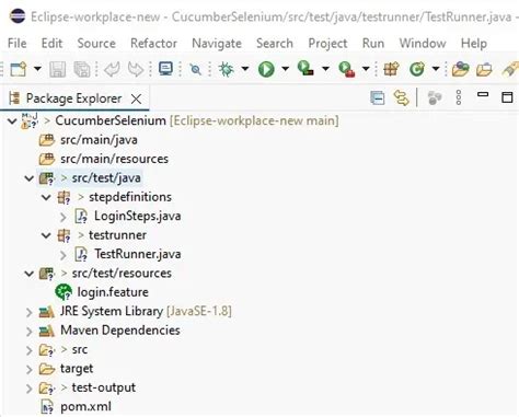 Cucumber Java Feature File