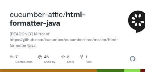 Cucumber Java Formatter