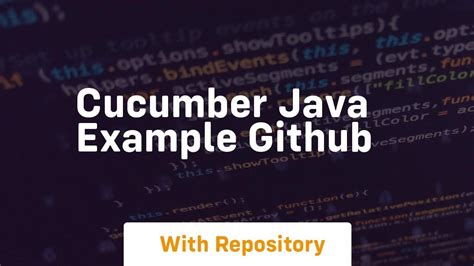 Cucumber Java Simple Example