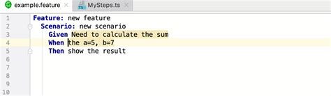 Cucumber Js Step Parameters