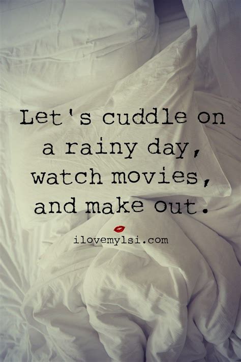 cuddle up rainy day