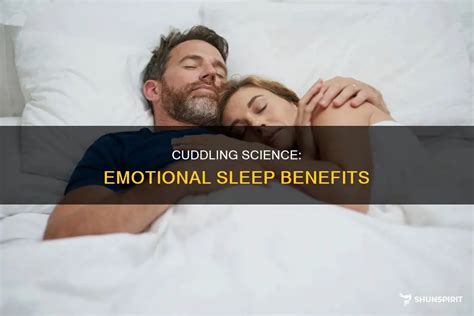 Cuddle improves sleep