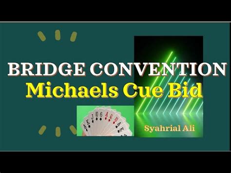 cue bid bridge convention video