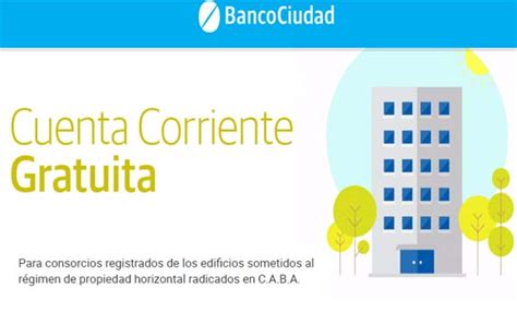 cuenta consorcio banco ciudad