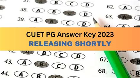 cuet pg answer key 2023 nta official website