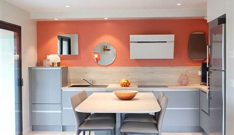 Deco cuisine orange blanc Atwebster.fr Maison et mobilier