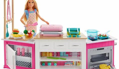 Cuisine De Barbie BARBIE Sonore Gourmet Pour Enfant Achat / Vente