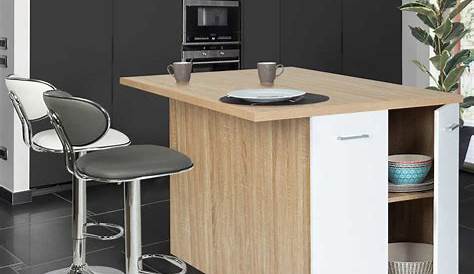 Cuisine Equipee Avec Ilot Central Pas Cher Gallery s Design Moderne