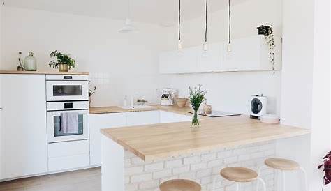 Cuisine Ikea Blanche Et Bois 2018 Une White Kitchen, Off White