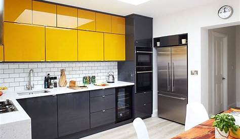 Cuisine Ikea Jaune Et Noir Meuble