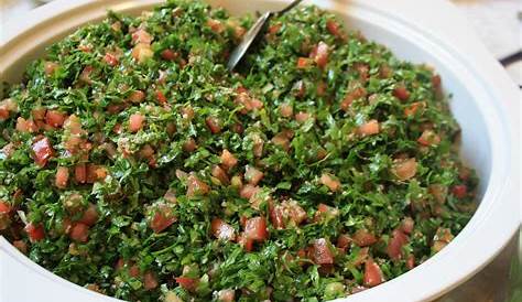 Salade libanaise fattouche à la feta Recette de Salade