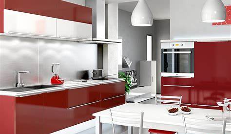 Cuisine Moderne Blanche Et Rouge 13 Idées De s s s House