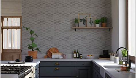 Cuisine Papier Peint 4 Murs Vert In 2020 Home Decor