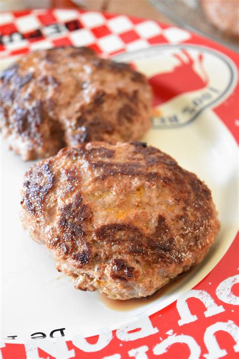 Cuisson steak hamburger maison