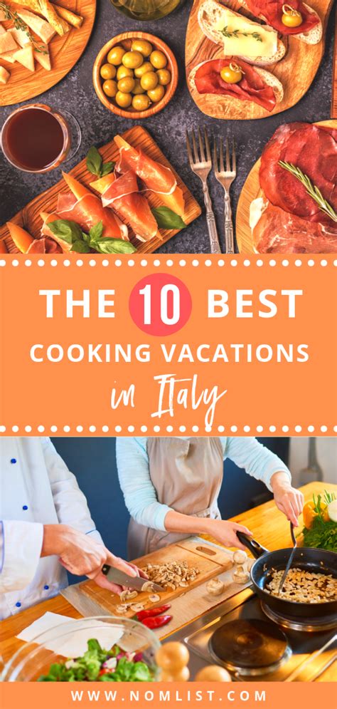 culinary vacations in italy