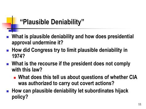 culpable deniability vs plausible deniability