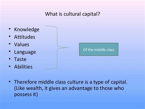 cultural capital explained