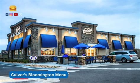 culver's bloomington menu