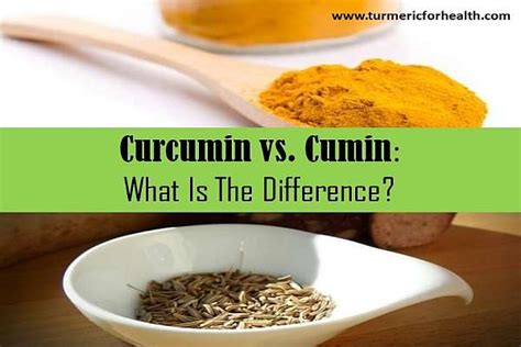 Cumin And Curcumin Is The Same