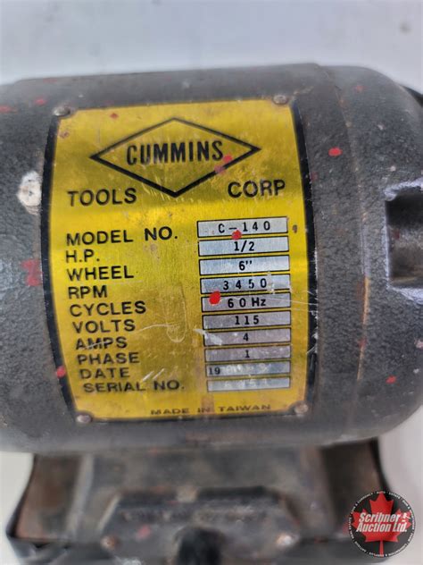 Unleash the Power of Precision with Cummins Bench Grinder - A Must-have for Every Workshop!