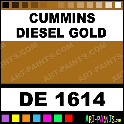 cummins engine paint code