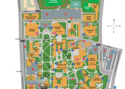 cuny queens college map