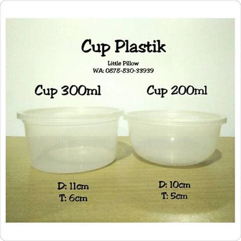 Cup Makanan Plastik, Solusi Makan Mudah Dan Hemat!