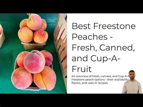 cup a fruit freestone peaches