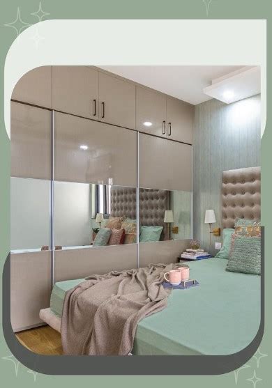 Cupboard Design For Small Bedroom With Mirror