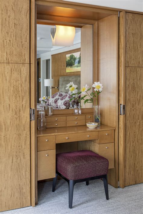 Cupboard Design With Dressing Table For Bedroom