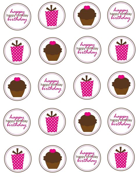 Star Cupcake Toppers Free Printable Friday A Joyful Riot