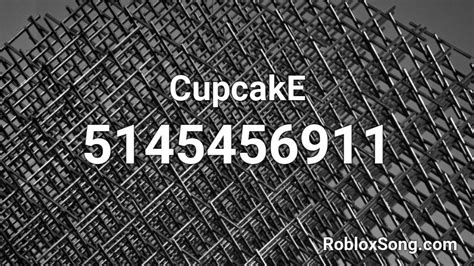 cupcake Roblox ID