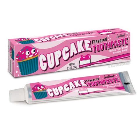 Cupcake Frosting Flavored Toothpaste