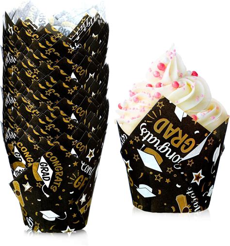 Cupcake Graduation Cups
