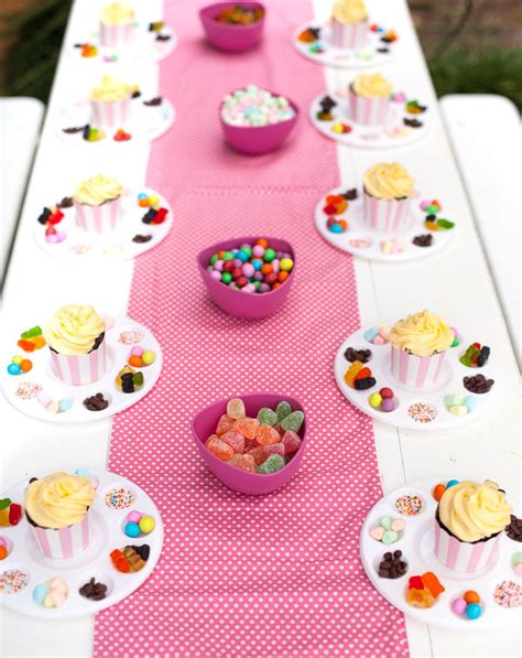 cupcake party decorations
