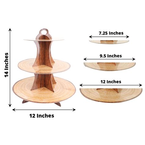 Cupcake Stand Dimensions