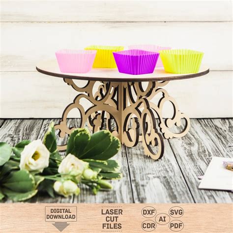 Cupcake Stand Svg