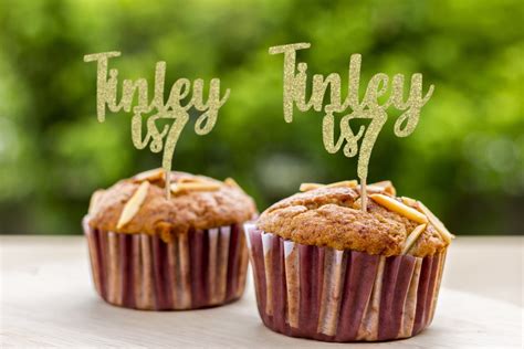 Cupcake Toppers Name
