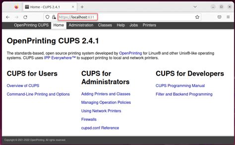 Cups Printserver Docker