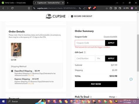 Cupshe Coupon Code