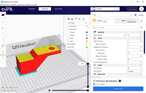 Cura Sidebar Gui Plugin