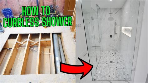 Curbless Shower How To