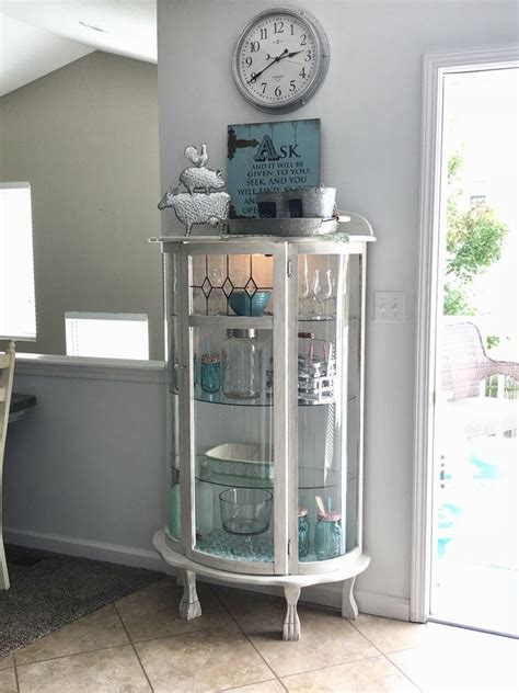 Curio Cabinet Repurposed