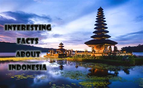curious facts about indonesia