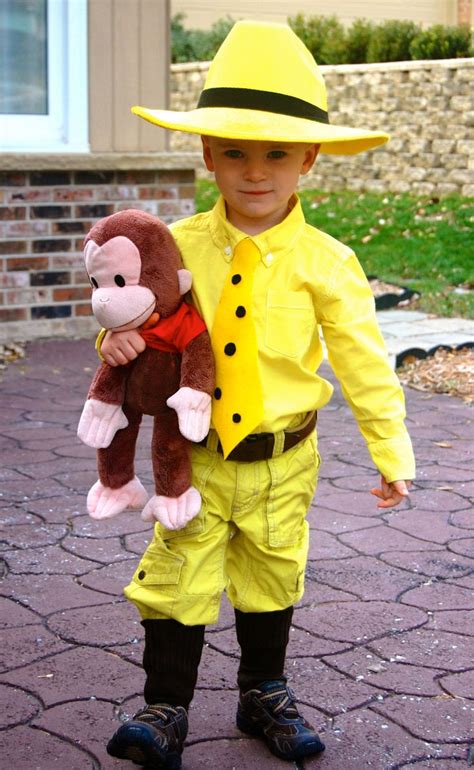 curious george costume for kids