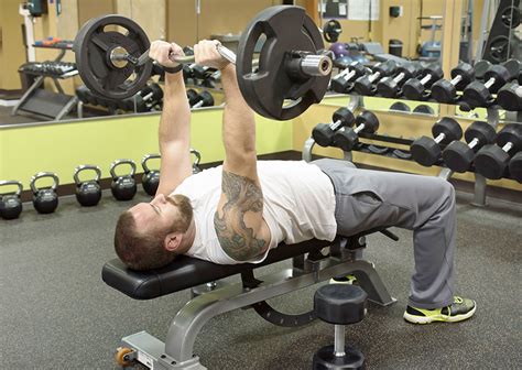 Curl Bar Exercises For Chest