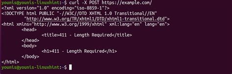 curl command for post with body