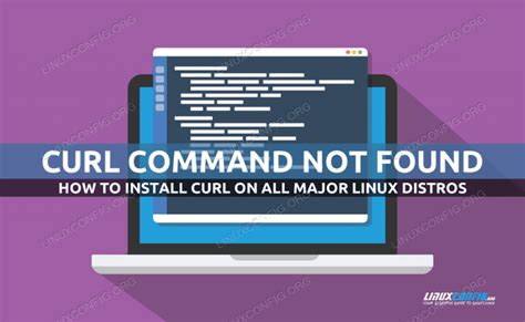 curl command not found