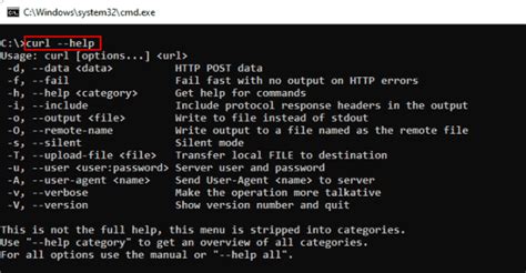 curl post command in windows