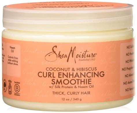 Curl Enhancing Smoothie Coconut & Hibiscus Shea Moisture 340g